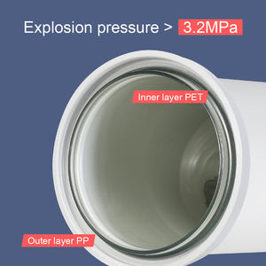 [NW-BR10B-D] <span class=keywords><strong>Filtre</strong></span> à eau à double couche PP+PET avec fenêtre de visualisation et <span class=keywords><strong>vis</strong></span> de montage en acier inoxydable - Product Image 4
