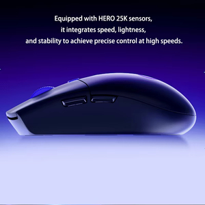 เม้าส์เล่นเกมไร้สายความเร็วสูง <span class=keywords><strong>G304</strong></span> x เบาดีไซน์น้ำหนักเบาเวลาแฝงต่ำ25600 dpi เซ็นเซอร์ฮีโร่25K 24GHz USB - Product Image 4