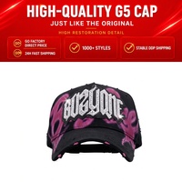 Op voorraad SHIFU Petten 5 Panel a Frame 31 Hoeden Buzyone Graffiti Roze Suède Borduurwerk G5 Originele Petten Baez Cap