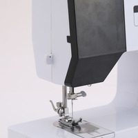 Machine à coudre surjeteuse multifonctionnelle motorisée à grande vitesse UFR-737, réglable, pour vêtements et usage domestique