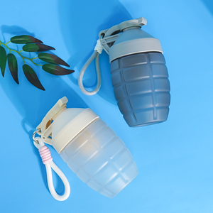 High Quality Food Grade Protein <b>Shaker</b> <b>Bottle</b> with Unique Shape and Ball for Sports Supplement Mixing - Product Image 6