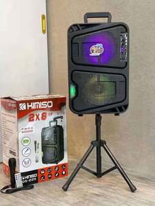 Altavoz <span class=keywords><strong>Amplificado</strong></span> Portátil KIMISO QS225 de 8 Pulgadas con <span class=keywords><strong>Subwoofer</strong></span>, Carcasa de Plástico, <span class=keywords><strong>para</strong></span> Cine en <span class=keywords><strong>Casa</strong></span>, con Ruedas, <span class=keywords><strong>para</strong></span> Exteriores - Product Image 3