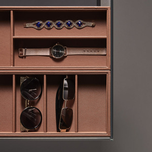 Cooper Vanca Jewelry Organizer <b>Drawer</b> Aluminum Telescopic Rack Wardrobe <b>Storage</b> <b>Box</b> 600mm For Jewelry - Product Image 2