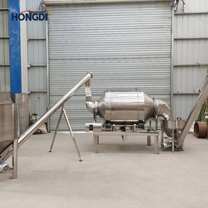 Custom Automatic Gearbox Grain Processing Equipment AC Motor 200L Capacity Combined Drying Mixing Conveying Chemical Processing - Product Image 6
