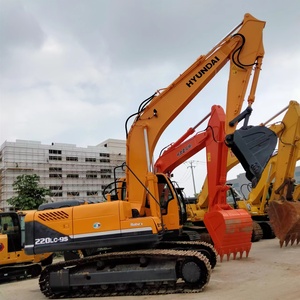 Excavadoras de cadenas Hyundai 220LC-9S usadas de buena calidad en stock. Excavadora de segunda mano Hyundai 220LC-9S barata en venta. - Product Image 5
