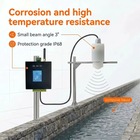 Indicateur de niveau de réservoir d'huile et d'eau sans contact PTFE 4-20mA 80GHz, capteurs de niveau de liquide, transmetteur de niveau radar, précision de 2 mm