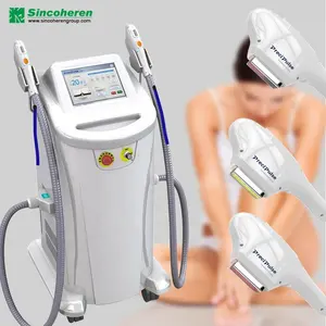 IPL laser hair removal / skin rejuvenation beauty machine ipl opt elight 2 handles 2023 painless