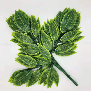 Feuilles murales de haute qualité artificielles Real Touch rotin plantes de verdure décoratives artificielles <span class=keywords><strong>feuille</strong></span> de <span class=keywords><strong>laurier</strong></span> - Product Image 4
