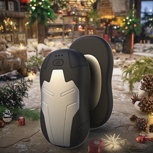 Hand Foot Warmer <b>USB</b> Rechargeable Electric 2 Pack Magnetic Double Side <b>Heating</b> Warmer for Car & Outdoor Winter Use - Product Image 1
