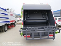 Camion compacteur manuel diesel 4x2 de 5 à 10 tonnes pour la collecte des déchets, fabriqué en Chine