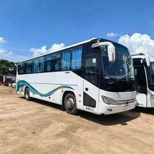 Bus diesel Yutong d'<span class=keywords><strong>occasion</strong></span> 51 places, conduite à gauche, entièrement entretenu, pour le transport minier, les campus, les services religieux, les excursions, les trajets quotidiens d'entreprise - Product Image 1