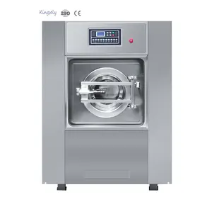 Профессиональное производство полностью автоматическая стиральная машина с фронтальной загрузкой 30 кг сверхмощная Коммерческая стиральная машина