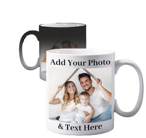 ขวดน้ำเซรามิกเปลี่ยนสีได้ ขนาด 11 ออนซ์ ยี่ห้อ Sublimation Magic พกพาสะดวก ไวต่อความร้อน - Product Image 1