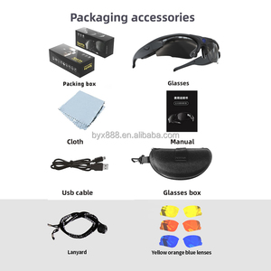 Gafas Inteligentes <span class=keywords><strong>4K</strong></span> con Wifi, Grabación de Video, Mini Cámara HD, Gafas de Sol Deportivas Polarizadas con Protección UV400 - Product Image 5
