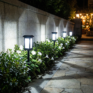 Lampe solaire à piquet pour jardin Bright Bird, petite, extérieure, en ABS, alimentée par énergie solaire, LED, pour allée, éclairage paysager du crépuscule à l'aube - Product Image 3