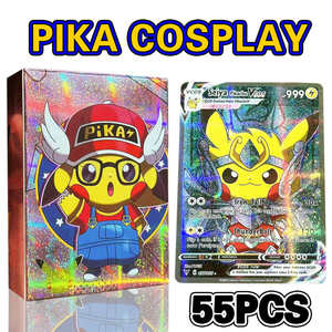 PQ Surging Sparks Booster Box Cartas Pokemoned PVC <span class=keywords><strong>3D</strong></span> lenticulaire à collectionner carte à collectionner Holo cartes de jeu de société étui en gros - Product Image 6