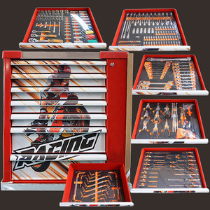 7 Ngăn Kéo Dụng Cụ Cán Kim Loại Xe Đẩy Tủ Với Bộ Dụng Cụ Nhà Xưởng Hộp Công Nghiệp Bảo Trì Và Sửa Chữa Ô Tô - Product Image 1