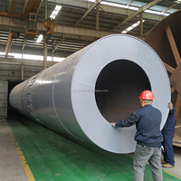 Four rotatif à roulement économe en énergie 200 TPD pour le séchage du sable de quartz et du chaux vive – Équipement de construction fiable à vendre