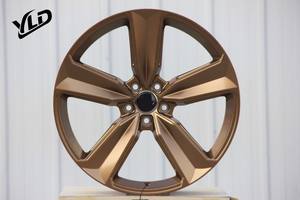 Rines Forjados YLD de <span class=keywords><strong>18</strong></span>, 19 y 20 <span class=keywords><strong>Pulgadas</strong></span>, Acabado Gunmetal Mecanizado, 5x112, 66.6mm, para Audi RS3, RS5, RS6, RS7, A3, A4, A5, A6, A7, A8, A9 - Product Image 2