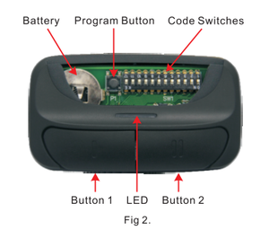Garage Door Opener <strong>Remote</strong> <strong>Control</strong> <strong>Replacement</strong> for 375UT - Product Image 6