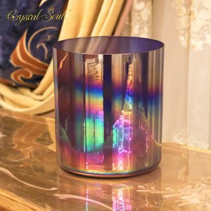 Crystal Soul Purple Diseño exclusivo <span class=keywords><strong>de</strong></span> Cosmic Aurora Alchemy Crystal Bowl 432Hz Paso perfecto - Product Image 5