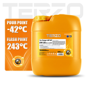 TERZO Tor Cargo LSP NF 5W30 Lubrifiant moteur pour véhicules lourds API CK 4 ACEA E6 E7 E9 PAO Entièrement synthétique pour camions Euro VI - Product Image 5