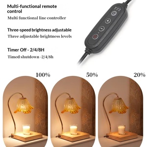 Lámpara de Mesa de Aromaterapia sin Llama de Vidrio con Diseño Personalizado, Vela Perfumada Enchufable de 36 V, Modelo de Alta Gama con Certificación CE de la UE 08 para Dormitorio - Product Image 5