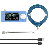 Radio Portabel SI4732 05-108 MHz LSB USB AM FM Mini Ukuran Saku Bahan PLA Tanpa Catu Daya