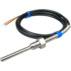 <span class=keywords><strong>Sensor</strong></span> de temperatura digital impermeável rosca <span class=keywords><strong>DS18B20</strong></span> aço inoxidável impermeável fio impermeável RVVP de alta qualidade - Product Image 1