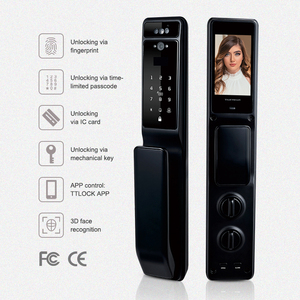 ANG Luxury <strong>Camera</strong> Door Lock Fingerprint Password Fully Automatic Tuya Wifi <strong>Face</strong> Lithium Battery for Smart Door Lock - Product Image 4