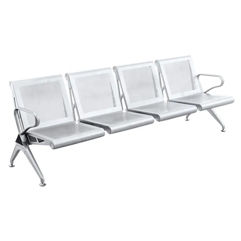 Canapé portable pour salle d'attente, chaise empilable, PP, monolien