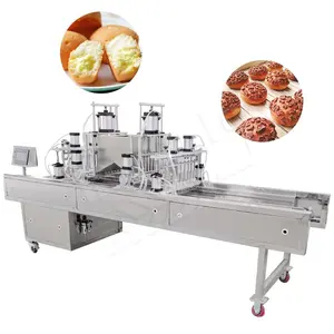Máquina de producción de pasteles de natillas MY, máquina para hacer pasteles de tazas pequeñas, máquina de llenado de crema para pasteles