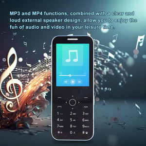 Original nueva fábrica delgada <span class=keywords><strong>4SIM</strong></span> teléfono móvil 2,4 pulgadas pantalla 2G GSM diseño con función SOS similar al teléfono móvil - Product Image 5