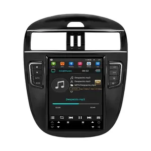 Android audio var radio stereo per NISSAN TIIDA 2011 2012 2013 2014 2015 vendita calda ad alta risoluzione singola navigazione GPS din