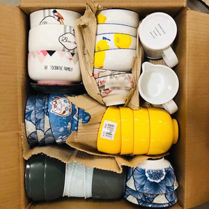 Bán buôn trực tiếp từ nhà máy, giá rẻ, hàng có sẵn, bộ bát đĩa gốm sứ nhiều màu sắc, đóng hộp carton - Product Image 2