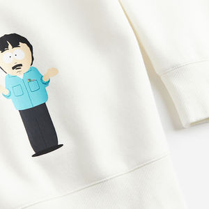 Vente de gros Sweat-shirt en coton unisexe couleur unie hiver pas cher logo personnalisé Pull-over hommes Sweat-shirt - Product Image 6