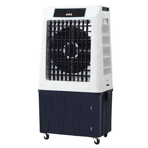 LED and temperature display 80L large water capacity industrial portable evaporative air cooler