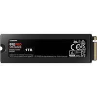 SSD 990 PRO Solid State Drive 1TB M.2 NVMe dengan Heatsink PCIe 4.0 Nvme M.2 MZ-V9P1T0CW untuk Laptop