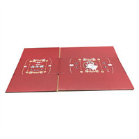 Boîtes en carton personnalisées pour logo, petits emballages cadeaux, cartons en ligne, emballage en carton ondulé rose, boîte d'expédition