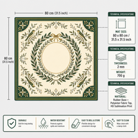 Tapis de Mahjong à grille hexagonale sans règles, 31,5x31,5 pouces, accessoires de Mahjong américain, articles de Mahjong, tissu de Mahjong, tapis pour tuiles de Mahjong