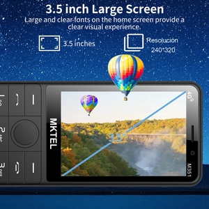 Teléfono Inteligente Mini con Pantalla Táctil de 3.5 Pulgadas, Desbloqueado de Fábrica, Teclado para Personas Mayores, 4G Android 12, Batería de 2500 mAh - Product Image 5