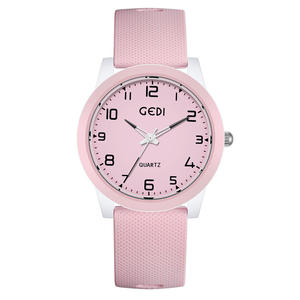 ใหม่นาฬิกานักเรียนมัธยมต้นแบบเรียบง่ายนาฬิกาข้อมือซิลิโคนกันน้ำกันเหงื่อและระบายอากาศได้ดี - Product Image 4