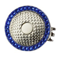 Vente en gros de clips de chapeau de golf magnétiques puissants, marqueur de balle, accessoires de golf, clips de chapeau en cristal