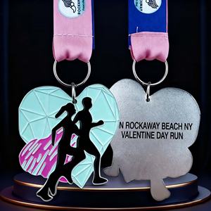 Medalla Deportiva Personalizada al por Mayor, Impresa con UV, de Aleación de Zinc, Económica, para Danza, Ciclismo, Maratón 5k - Product Image 2