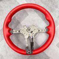 Volant en cuir beige personnalisé pour BMW F30 F20 F10 E90 F21 F40 F22 F23 F44 F45 F48 F49 F39 F25 F26 F15 F16 F87 F80