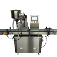 Mesin Pengisi Cairan Otomatis Presisi Tinggi Satu Kepala 5-5000ml dengan Pompa Magnetik untuk Kemasan Kaca, Minuman, Jus, Sampo, Teh