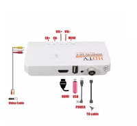 Boîtier TV DVB-T2 Full HD MPEG4 PVR IPTV Récepteur numérique DVB-T2 Décodeur TV