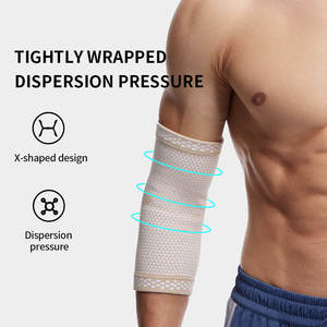 Manchon de soutien articulaire durable avec protection musculaire pour une ajustement élastique élevé, idéal pour la course, le baseball, le <span class=keywords><strong>badminton</strong></span>, le tennis et autres sports - Product Image 4