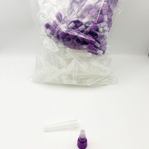 Tube d'extraction XZ Lab Supplies 1 ml, tube à usage unique en plastique pour analyse d'acides nucléiques et de sang - Product Image 3