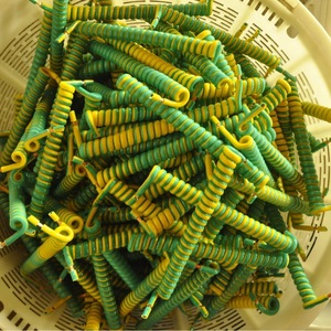Cable de Resorte de PU Amarillo-Verde con Conductor de Cobre y Aislamiento de Poliuretano, 30VAC 250VAC, Cable de Tierra, Suministro de Fábrica - Product Image 4
